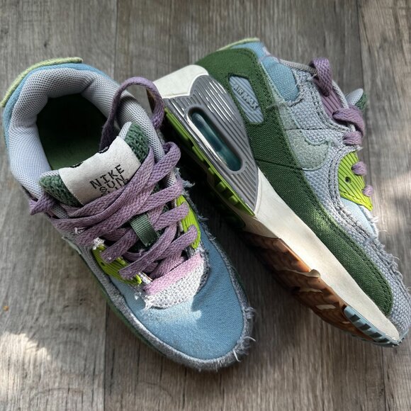 Nike Air Max 90 Kids Unisex Size 1Y - Picture 6 of 6